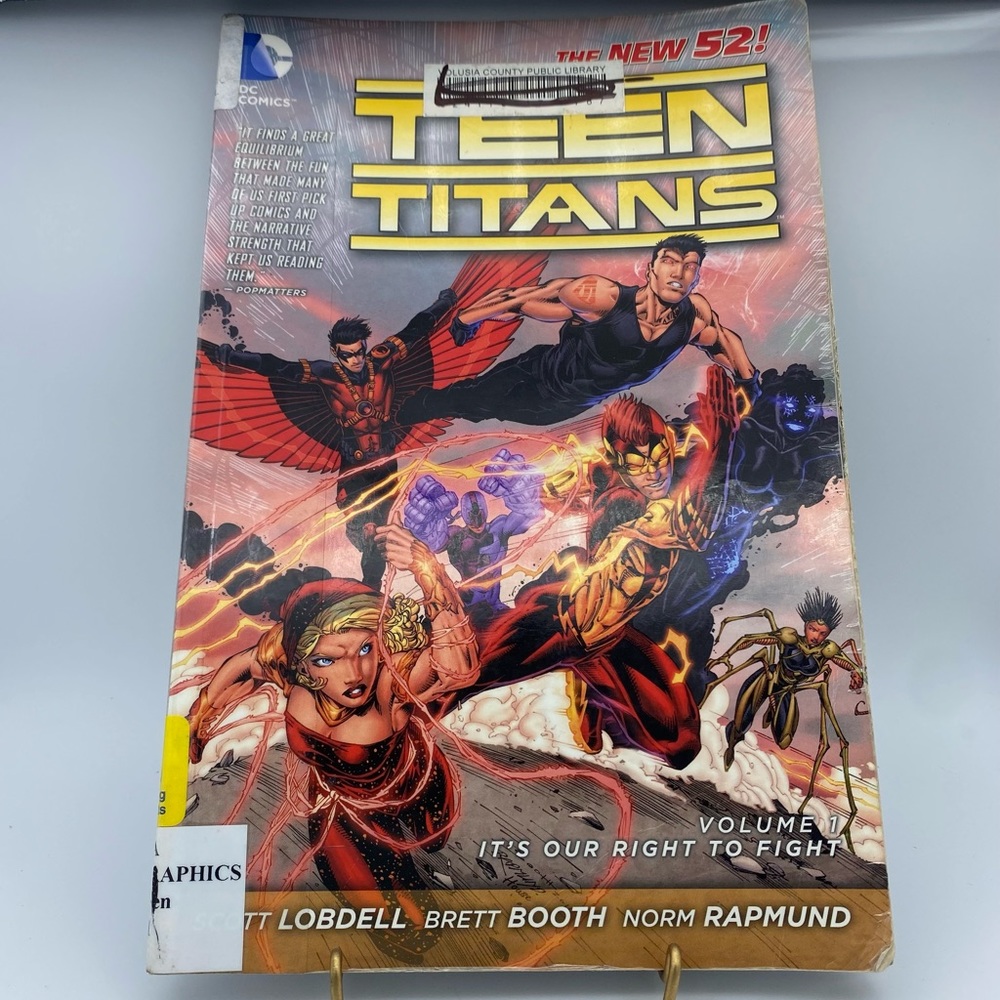 DC Comics Teen Titans Volume 1 It’s Our Right To Fight Graphic Novel
